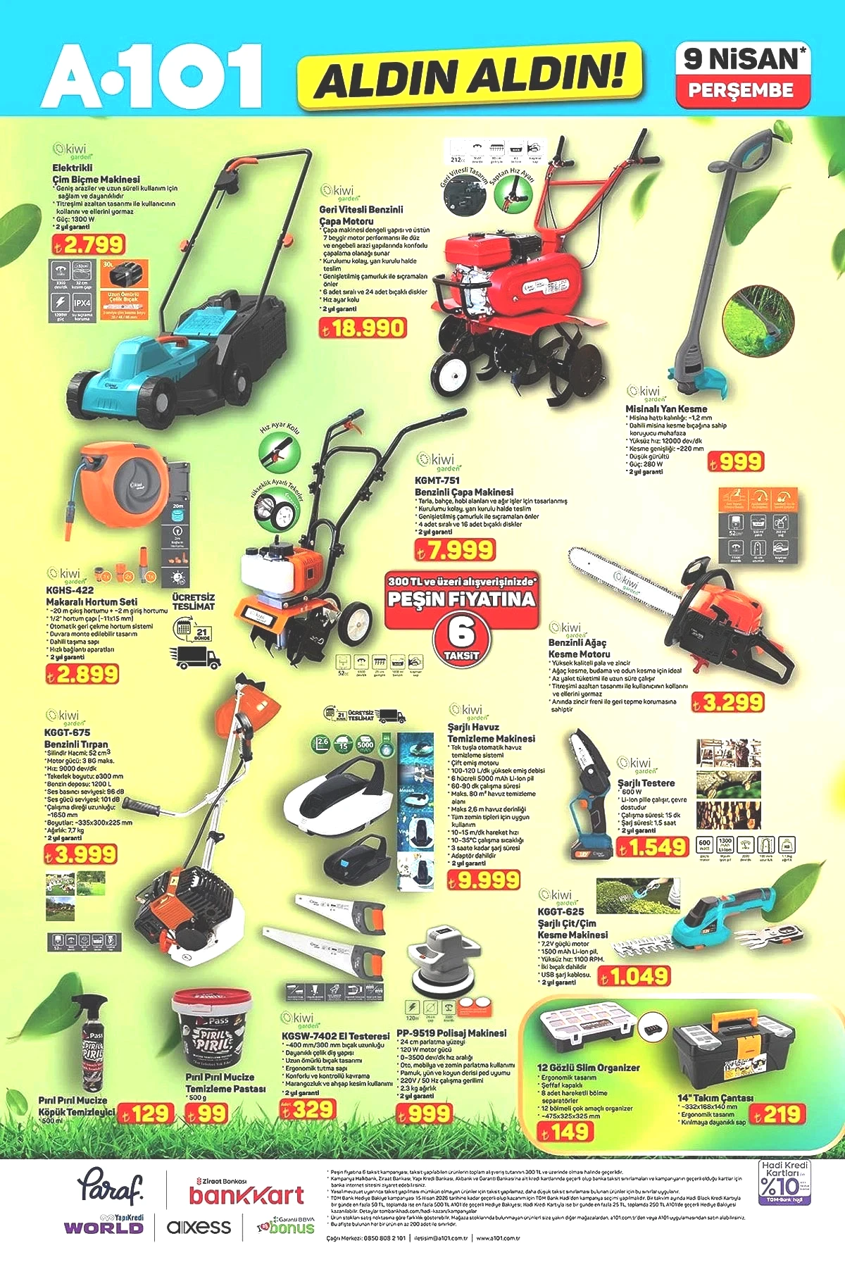 Bahar temizliğinde en büyük yardımcınız: A101’e Halı ve Koltuk Yıkama Makinesi geliyor! - Sayfa 7