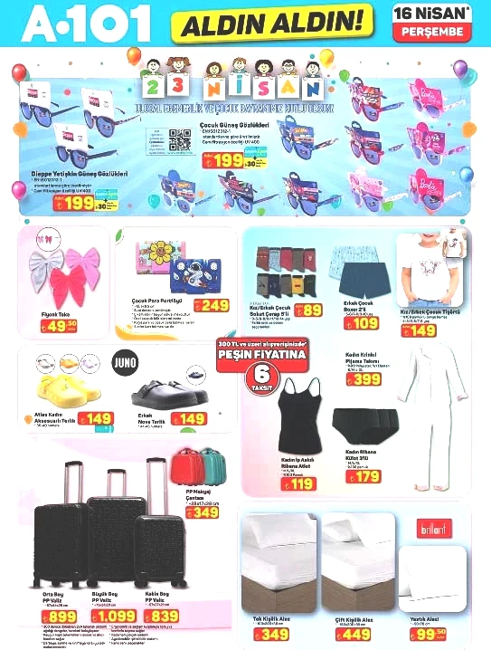 A101 ALDIN ALDIN AFİŞİ BU HAFTA 16 NİSAN 2026 || A101 aktüel kataloğu Perşembe indirimleri neler, hangi ürünler var Yeni A101 broşürü ile drone, akülü araba, scooter, ışıklı paten, kamp sandalyesi, piyano geliyor...