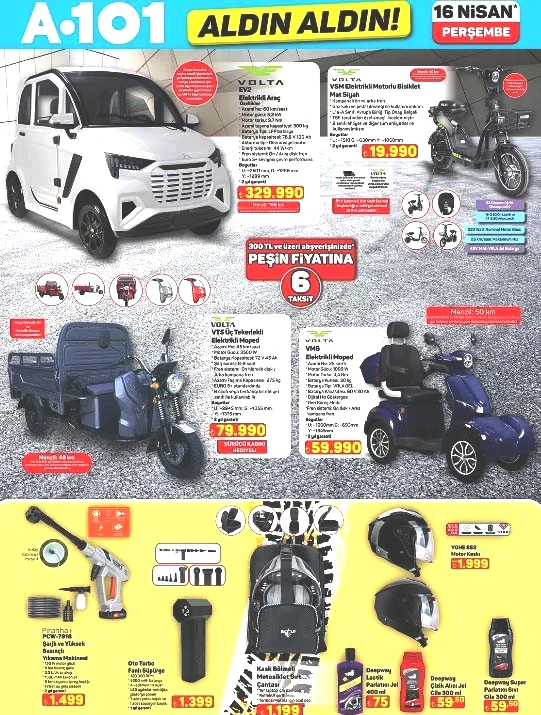 A101 ALDIN ALDIN AFİŞİ BU HAFTA 16 NİSAN 2026 || A101 aktüel kataloğu Perşembe indirimleri neler, hangi ürünler var Yeni A101 broşürü ile drone, akülü araba, scooter, ışıklı paten, kamp sandalyesi, piyano geliyor...