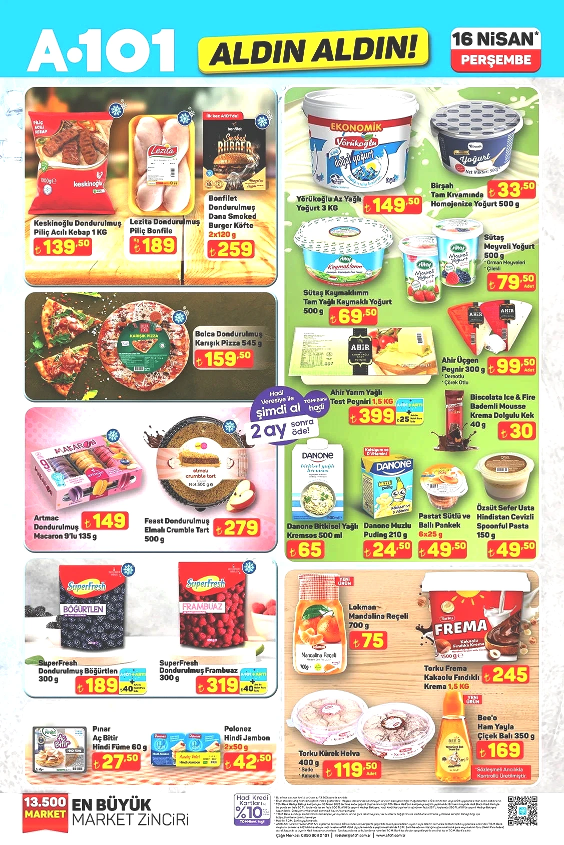 A101 16 Nisan 2026 Onvo akıllı düdüklü tencere 6.1 L 4.499 TL ve diğer mutfak aletleri