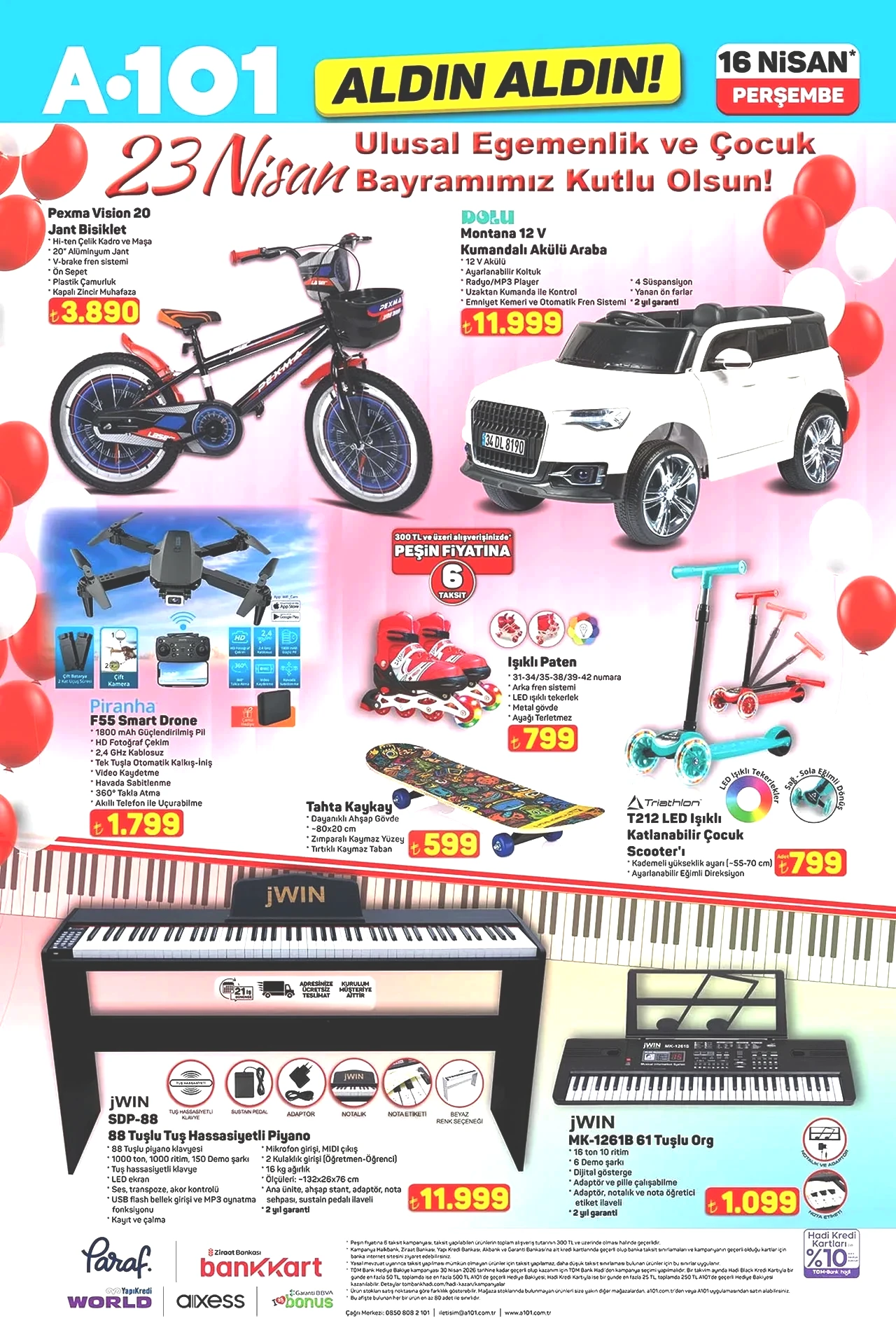 A101 aktüel ürünler kataloğu bugün satışta! Elektrikli araçtan beyaz eşyaya... İşte tam liste