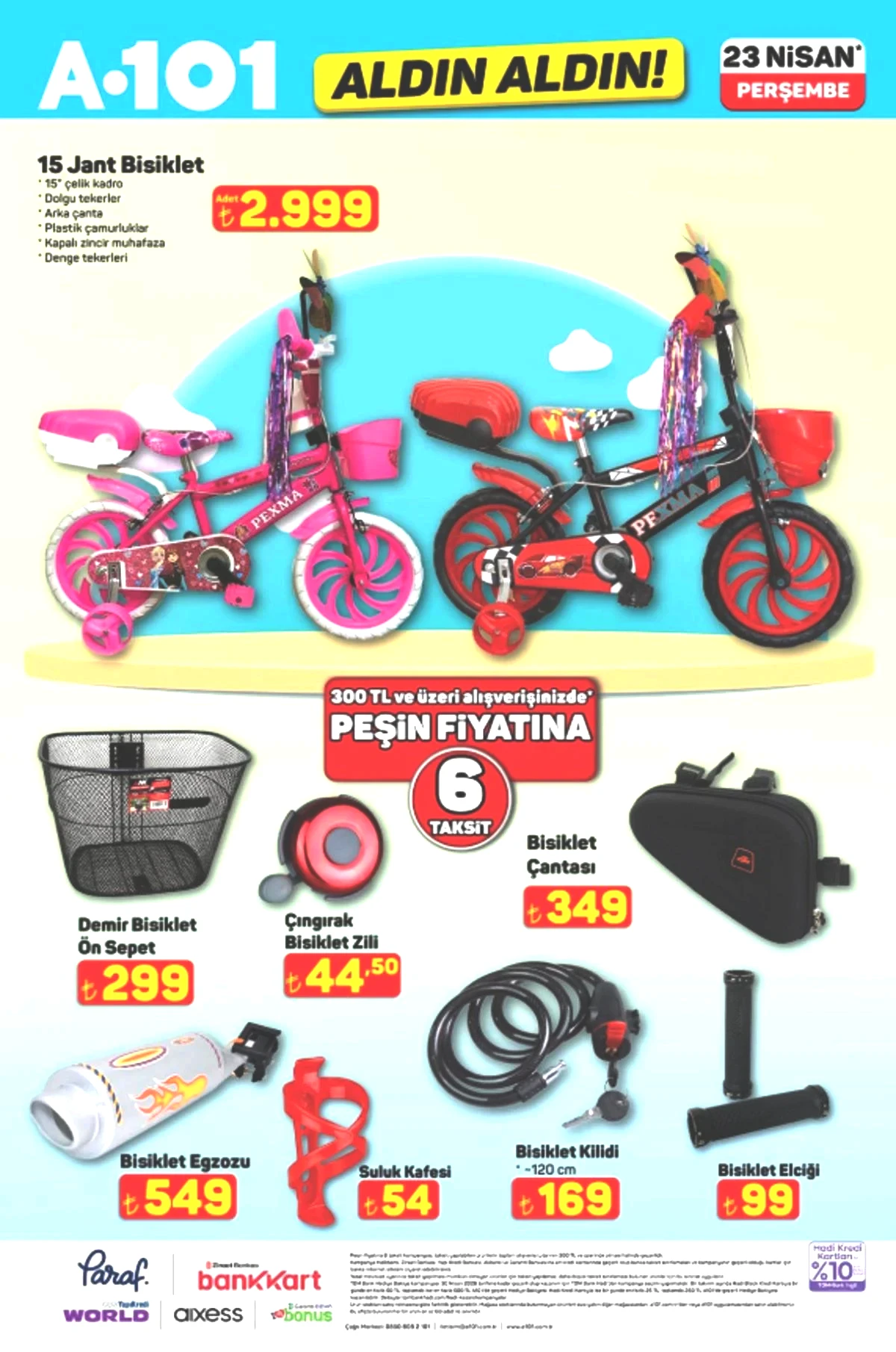 A101'de elektrikli moped fırsatları! 23 Nisan 2026 A101 kataloğu 11