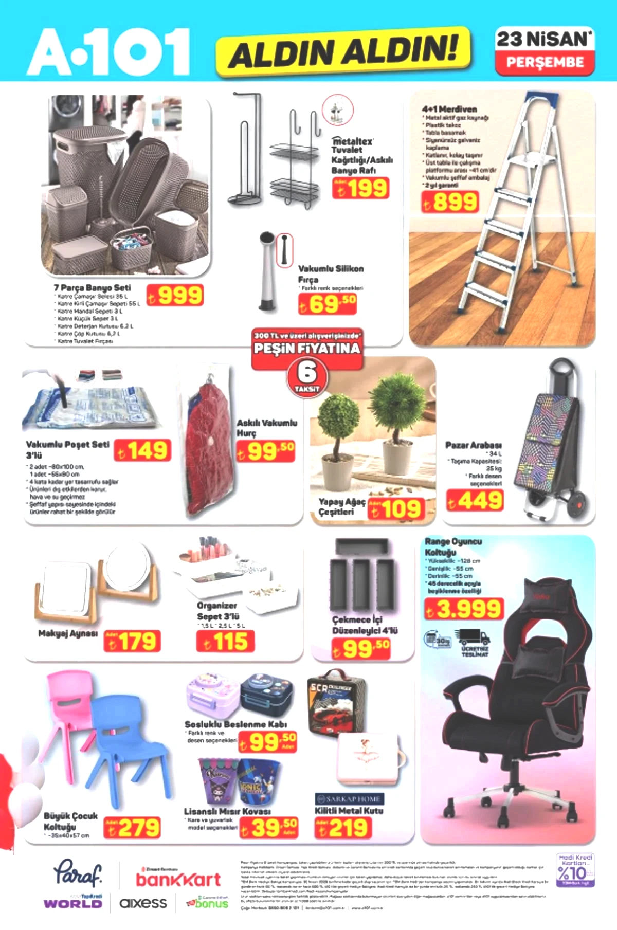 A101'de elektrikli moped fırsatları! 23 Nisan 2026 A101 kataloğu 17