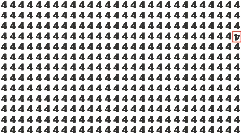 Resimdeki farklı 4 sayısını görmek için 130 IQ gerekiyor - Resim : 5