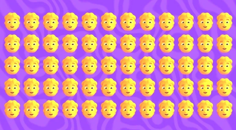 Gerçek dahiler anında bulabilir! Resimdeki farklı adam yüzünü 6 saniyede bulmak için 130 IQ gerekiyor - Resim : 1