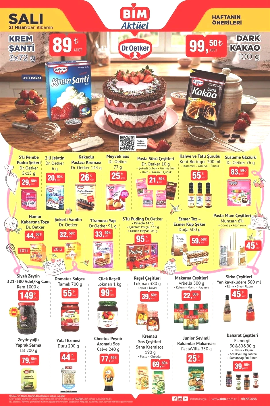 BİM 21 NİSAN AKTÜEL KATALOĞU