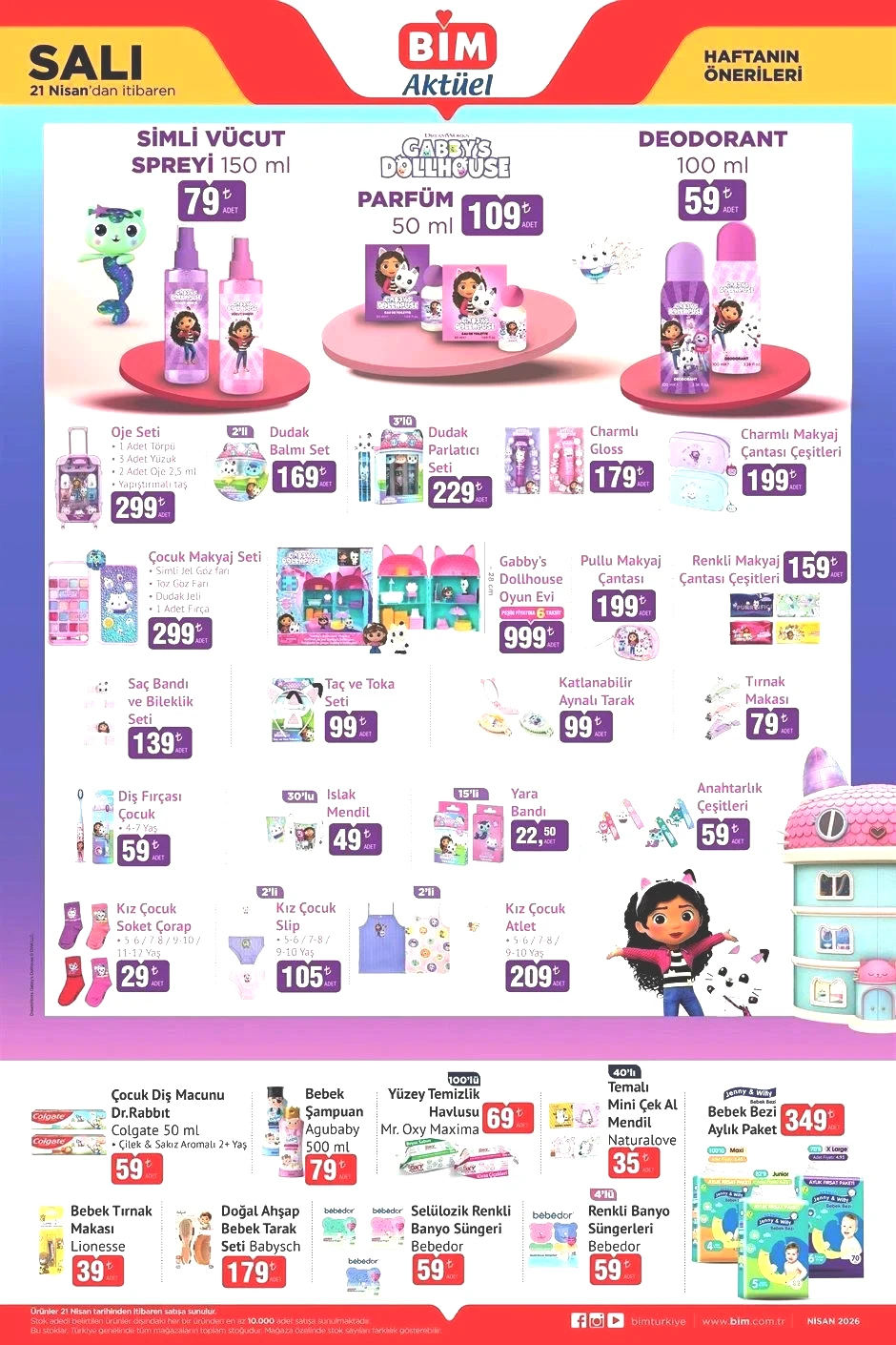 BİM 21 NİSAN AKTÜEL KATALOĞU